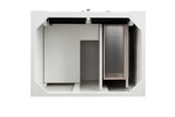 Bristol 30" Single Vanity Cabinet, Bright White