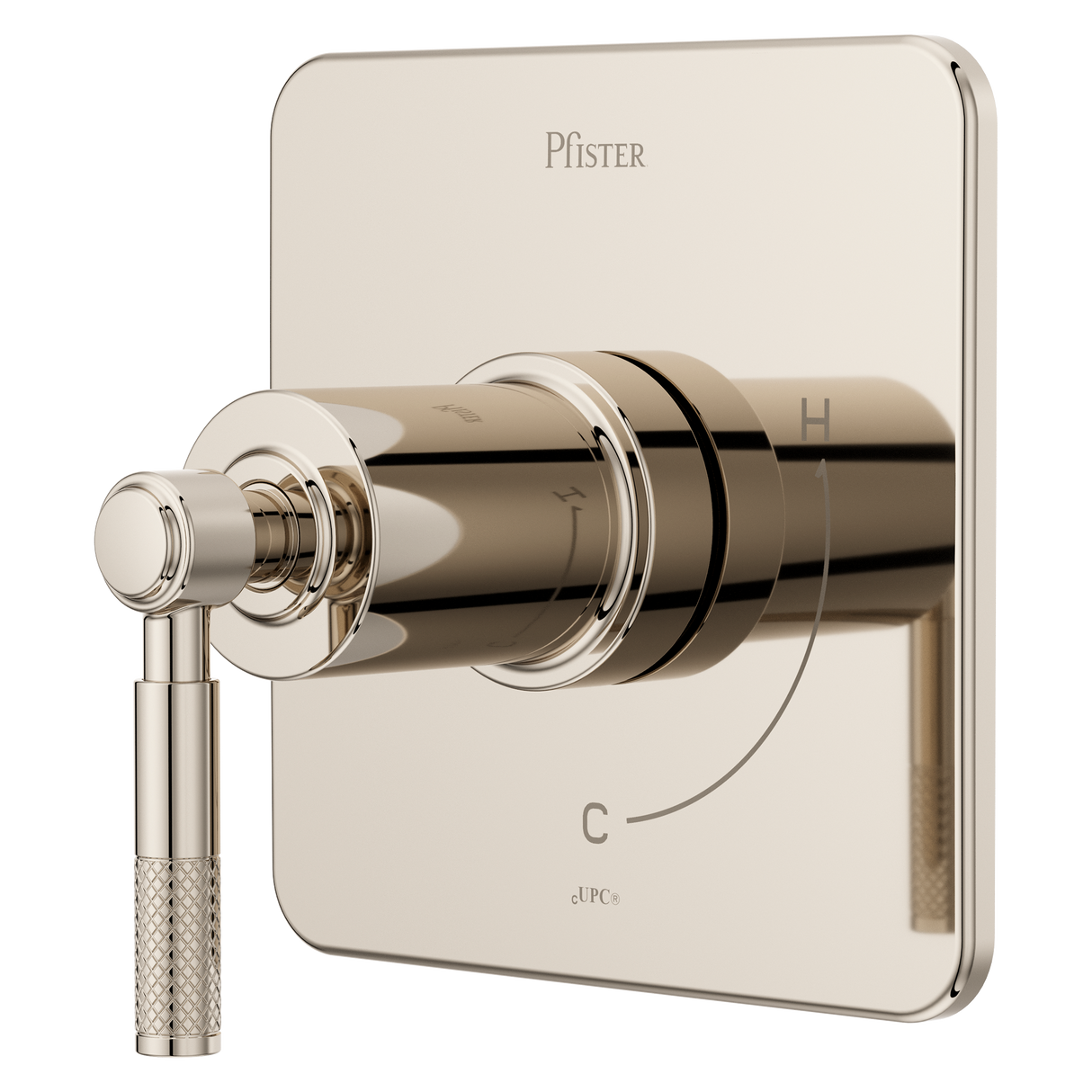 Hillstone 1-Handle Tub & Shower Valve Only Trim in Polished Nickel