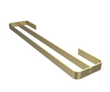 Swanstone Odile Suite 24 in. Double Towel Bar in Brushed Gold TBD10045087.343