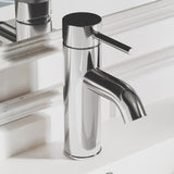 Ivy Single Hole, Single-Handle, Bathroom Faucet in Chrome