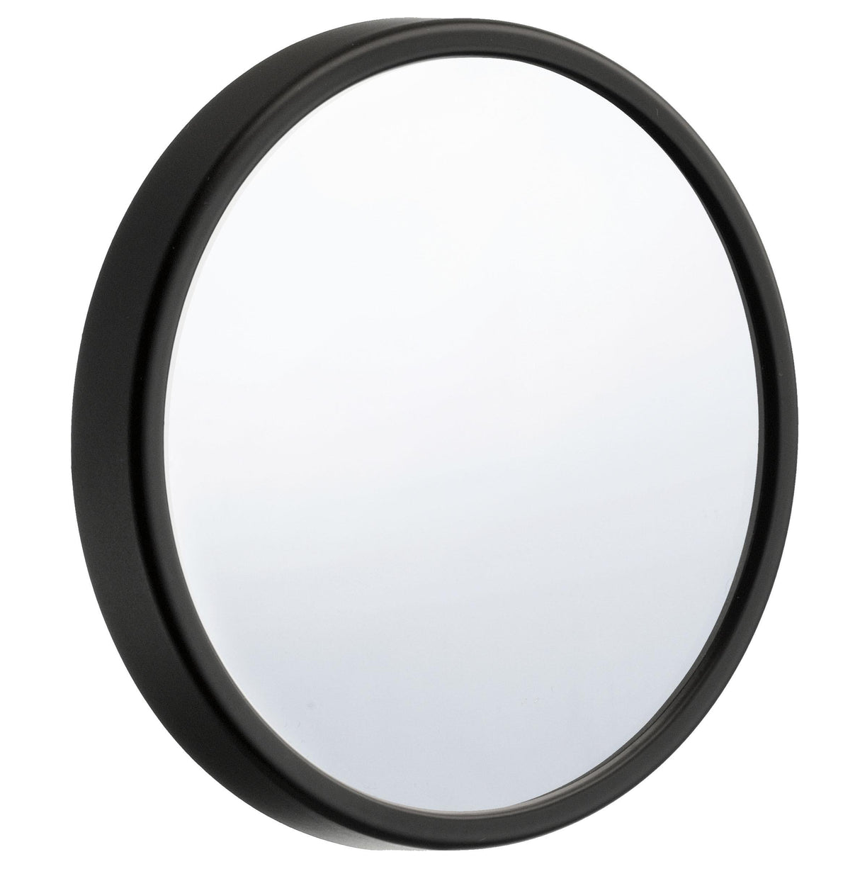 Smedbo Outline Lite Make-up Mirror with Suction Cups x12 Magnification in Matte Black