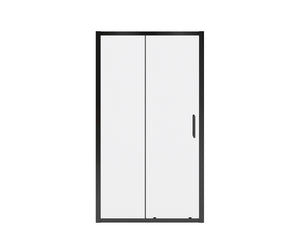 MAAX 135235-900-340-000 Connect Pro 43 ½-45 x 76 in. 6mm Sliding Shower Door for Alcove Installation with Clear glass in Matte Black