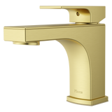 Pfirst Modern Single Control Faucet in Brushed Gold