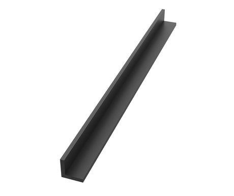 Swanstone 96 in. Metal Edge Trim Kit in Matte Black ETRMKAL.002