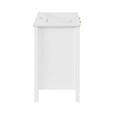 Bastille 24" Bathroom Vanity in White