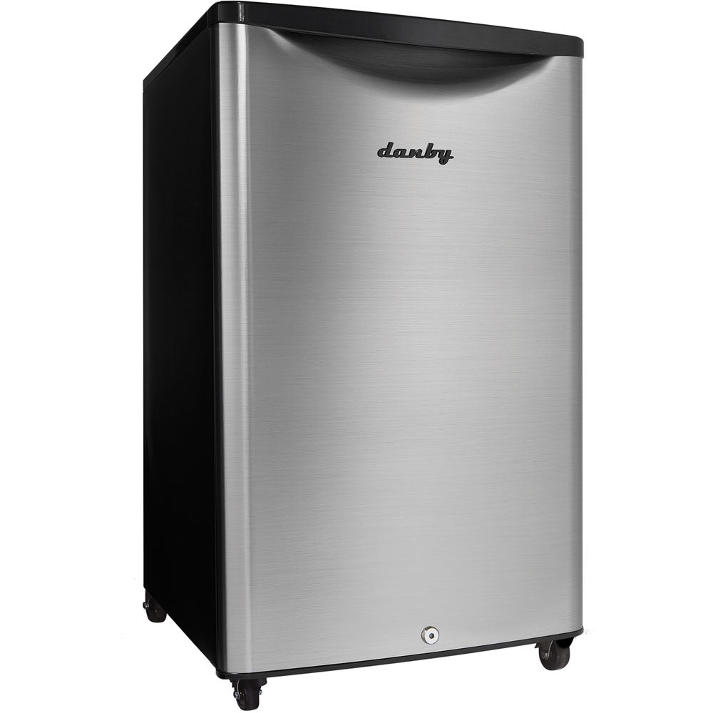 Danby DAR044A6BSLDBO 4.4 CuFt. Contemporary Classic Outdoor Compact Refrigerator