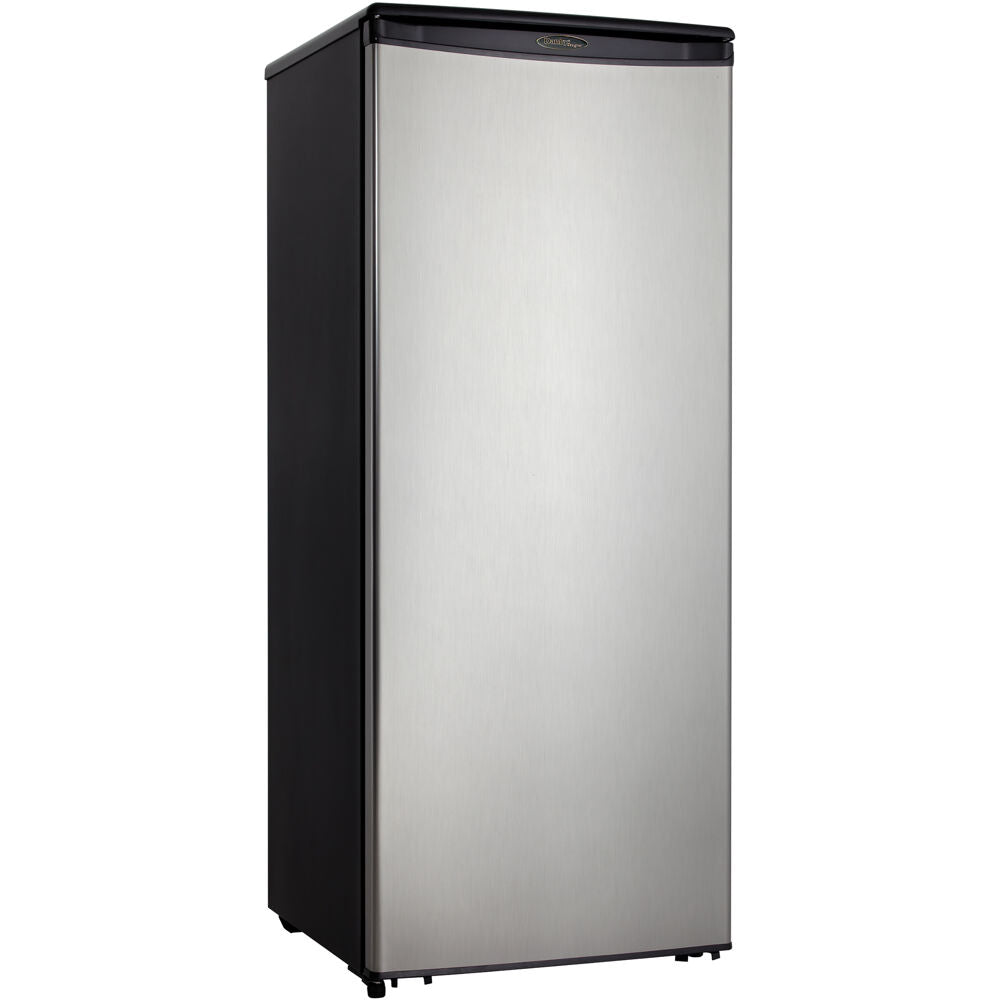 Danby DAR110A1BSLDD 11 CuFt. All Refrigerator, 4 Slide Out Glass Shelves, Crisper, Worktop