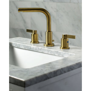Fauceture FSC8953NDL 8 in. Widespread Bathroom Faucet, Brushed Brass