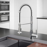 Nouvet Single Handle, Pull-Down Kitchen Faucet in Chrome