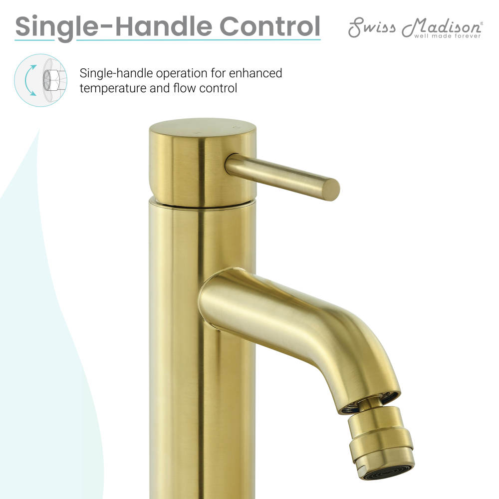 Ivy Bidet Faucet in Brushed Gold