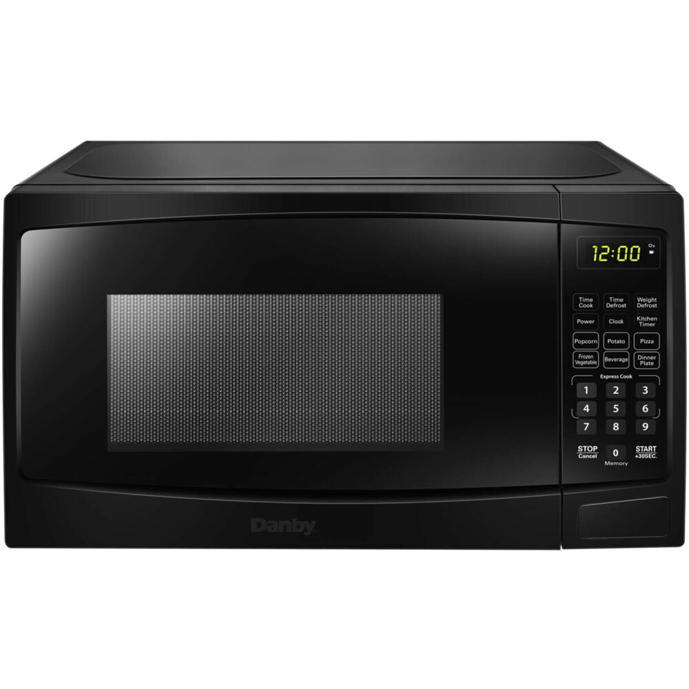 Danby DBMW0720BBB 0.7 cuft Countertop Microwave, 700 Watts, 10 Power Levels
