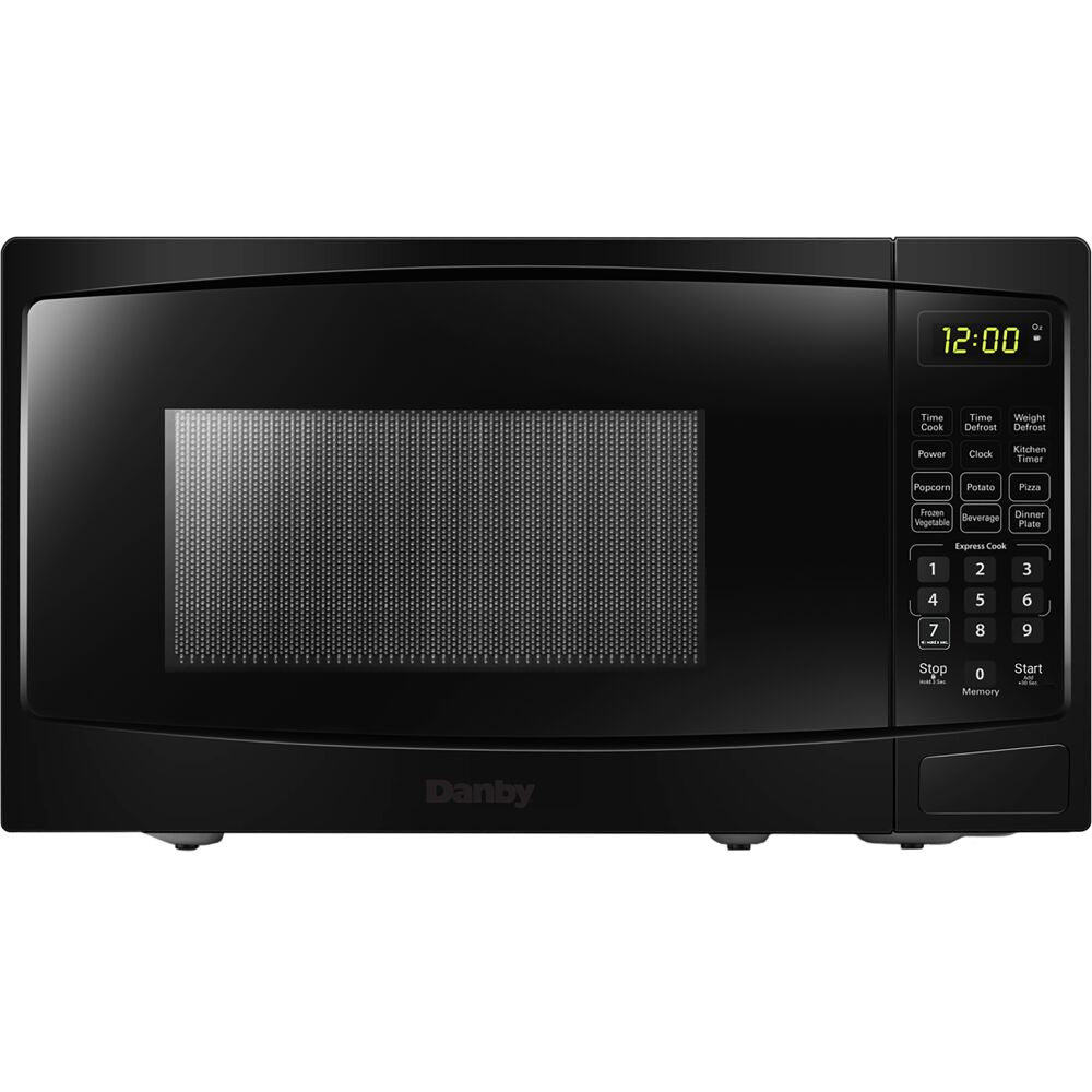 Danby DBMW0920BBB 0.9 cuft Countertop Microwave, 900 Watts, 10 Power Levels