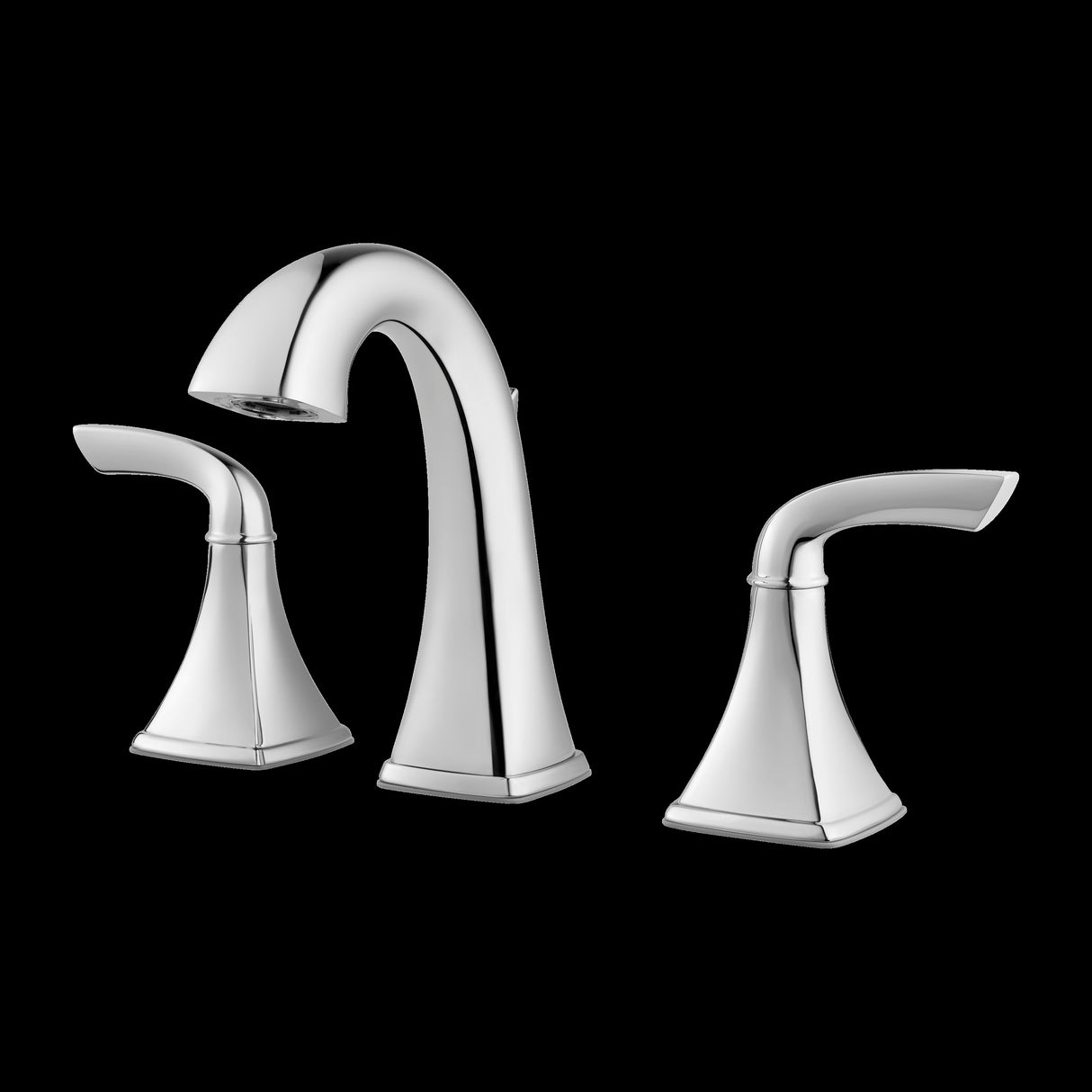 Bronson 2-Handle 8" Widespread Bathroom Faucet in Polished Chrome