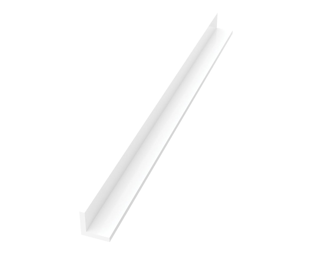 Swanstone 96 in. Metal Edge Trim Kit in White ETRMKAL.010
