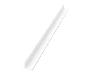 Swanstone 96 in. Metal Edge Trim Kit in White ETRMKAL.010