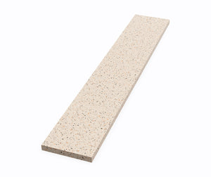Swanstone VT-18-3SS 3/8" x 3" x 18" Sidesplash - 17" & 19" Ellipse Vanity Tops in Bermuda Sand VT01803SS.040
