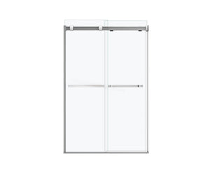 MAAX 136271-900-084-000 Duel 44-47 x 70 ½-74 in. 8 mm Bypass Shower Door for Alcove Installation with Clear glass in Chrome