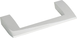Atlas Homewares Angled Drop Pull 3 3/4 Inch (c-c) Polished Chrome
