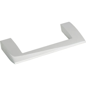 Atlas Homewares Angled Drop Pull 3 3/4 Inch (c-c) Polished Chrome