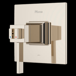 Verve Trim Kit for Thermostatic Shower in Polished Nickel