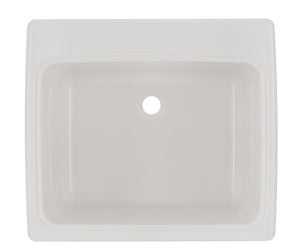 Swanstone DIT 22 x 25 Veritek Dual Mount Large Bowl Utility Sink in Flock DIT1000.033