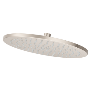 Modern Round 12 in. Raincan Showerhead in Brushed Nickel
