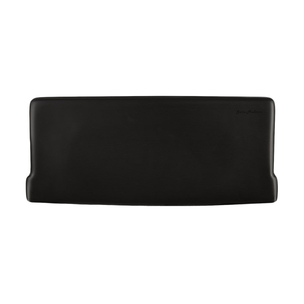 Concorde Toilet Tank Lid Matte Black