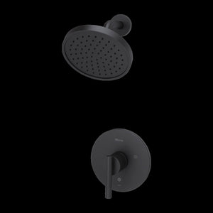 Contempra 1-Handle Shower Only Trim in Matte Black