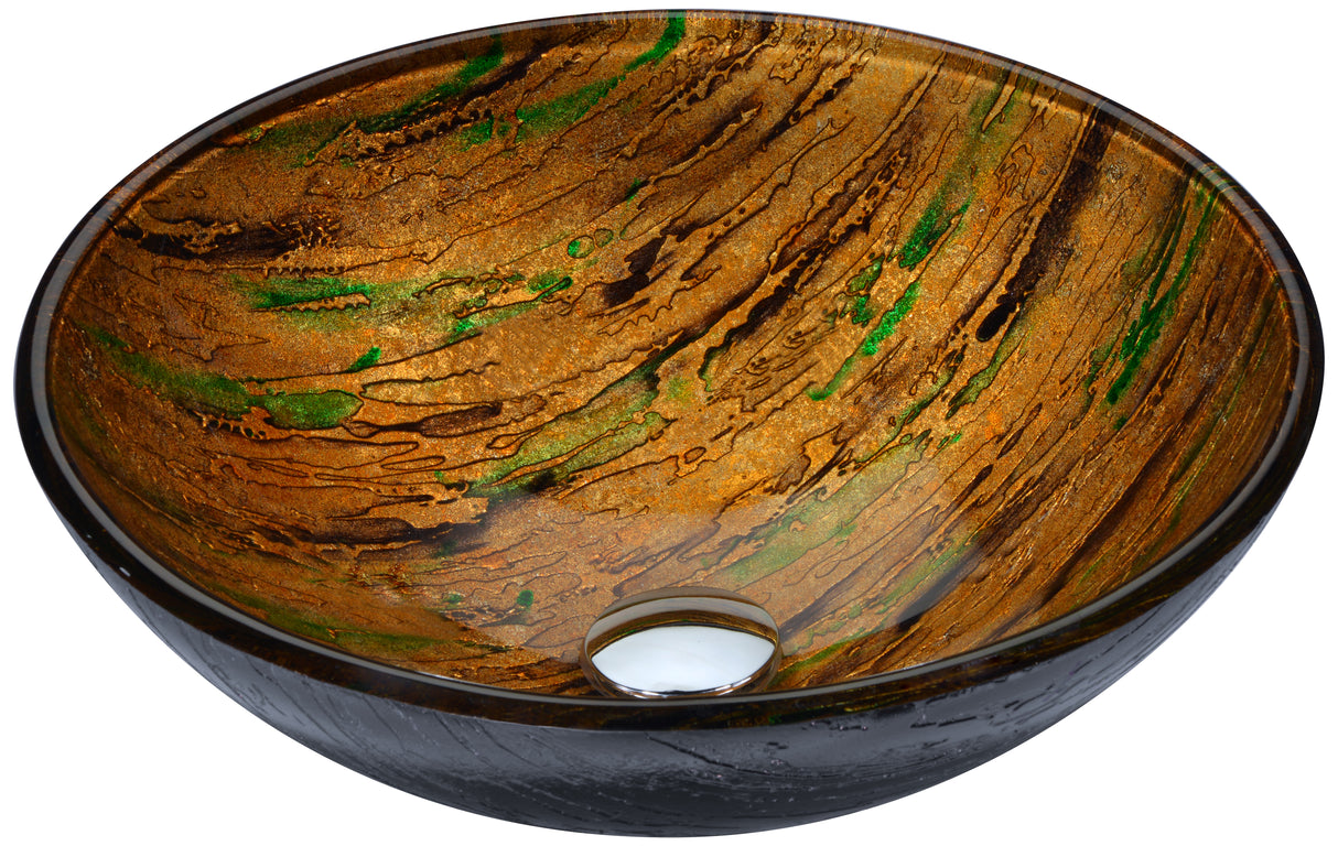 ANZZI S177 Gwazeni Series Vessel Sink in Shifting Earth