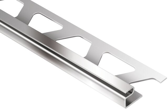 Schluter E210D DECO Profile 13/16" x 8' 2-1/2", Stainless Steel (V2A)