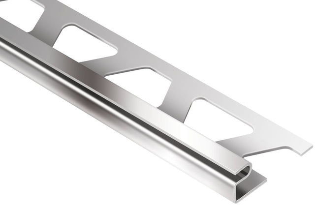 Schluter E210D DECO Profile 13/16" x 8' 2-1/2", Stainless Steel (V2A)