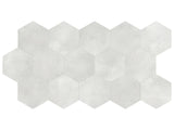 Anatolia Tile 8 In Hex Tapestri Denim 4500-0982-0 Hexagon Denim Hexagon 8.5x8.5 - premium natural stone mosaic tile from Anatolia Tile, available at PoshHaus showroom in Keene, NH