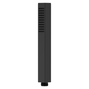 Modern Square Single Function Hand Shower Wand in Matte Black