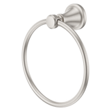 Universal Traditional Towel Ring in Spot Defense Brushed Nickel