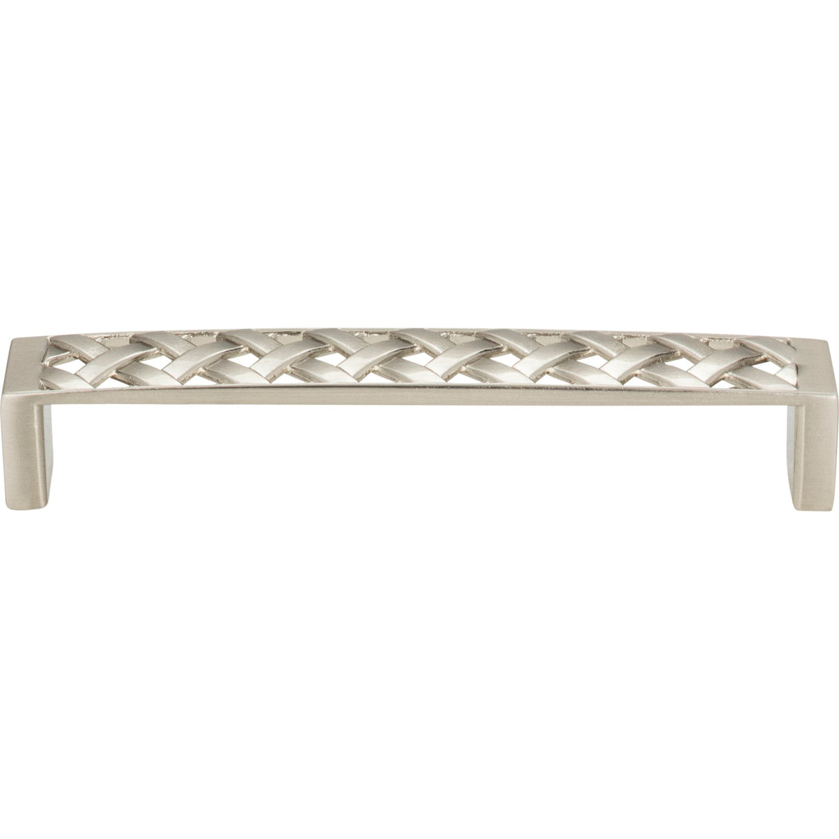 Atlas Homewares Lattice Pull 5 1/16 Inch (c-c) Brushed Nickel