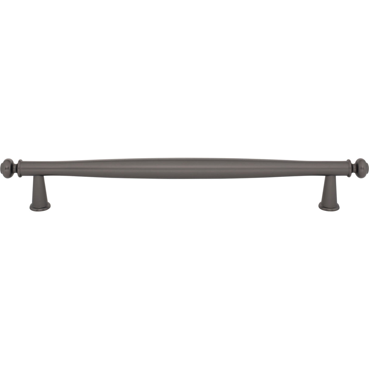 Top Knobs TK3197 Coddington Appliance Pull 12 Inch Center to Center - Ash Gray