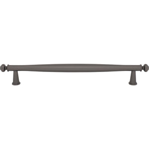 Top Knobs TK3197 Coddington Appliance Pull 12 Inch Center to Center - Ash Gray