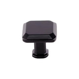 28mm Square Knob Matte Black