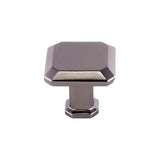 28mm Square Knob Dark Pewter