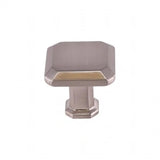 28mm Square Knob Satin Nickel