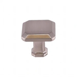 28mm Square Knob Satin Nickel