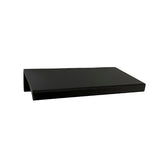 Decorative Hardware Perfect Edge Pull 46mm 3" OL Matte Black W/#6*1/2" Screw