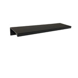 Decorative Hardware Perfect Edge Pull 112mm C/C 6" OL Matte Black W/#6*1/2" Screw