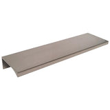 Decorative Hardware Perfect Edge Pull 112mm C/C 152mm OL 6" Satin Nickel W/#6*1/2" Screw