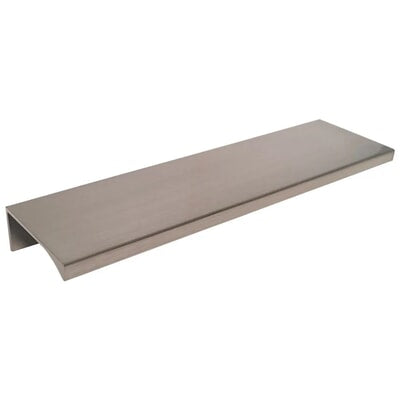 Decorative Hardware Perfect Edge Pull 112mm C/C 152mm OL 6" Satin Nickel W/#6*1/2" Screw