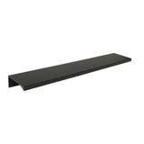 Decorative Hardware Perfect Edge Pull 189mm C/C 9" OL Matte Black W/#6*1/2" Screw