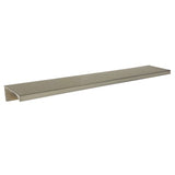 Decorative Hardware Perfect Edge Pull 18 9mm C/C 229mm OL 9" Satin Nickel W/#6*1/2" Screw