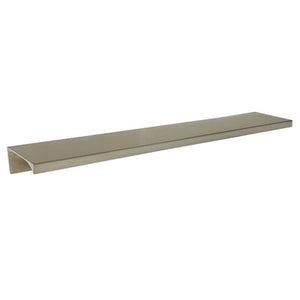 Decorative Hardware Perfect Edge Pull 18 9mm C/C 229mm OL 9" Satin Nickel W/#6*1/2" Screw