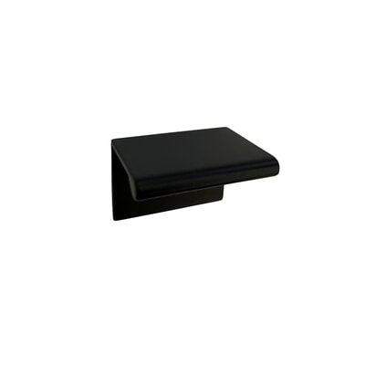 Decorative Hardware 2" Edge Pull Matte Black