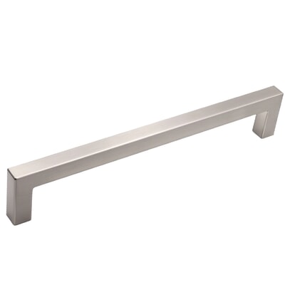 Modern Square Appliance Pull 18" C/C Satin Nickel
